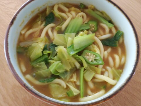 野菜カレーうどん